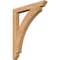 Ekena Millwork Thorton Slat Smooth Bracket, Western Red Cedar, 3 1/2"W x 30"D x 38"H BKT04X30X38THR06SWR - alternate 1